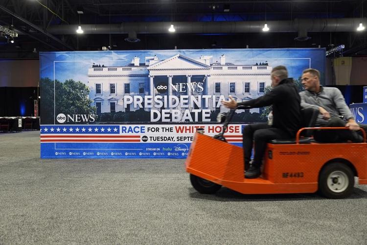 Harris and Trump meet for first time as highstakes presidential debate