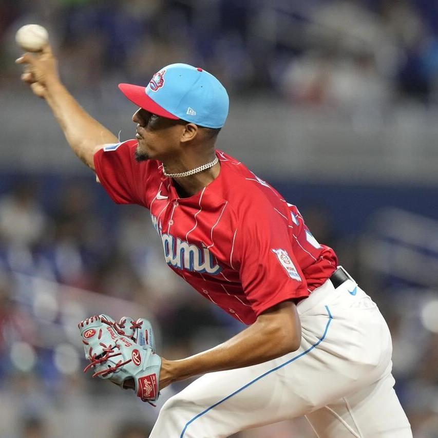 Arraez has career-high 5 hits, 5 RBIs to lead Marlins to 12-1 rout