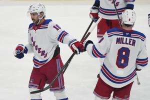 Rangers get first 2-goal comeback of their season, rally to top Panthers 5-3