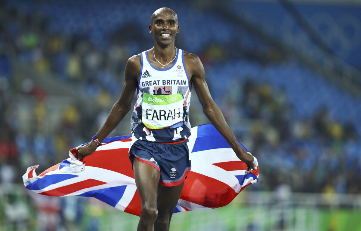 Pin by Dan Robinson on Great Sports images | Mo farah, Olympic athletes,  Farah