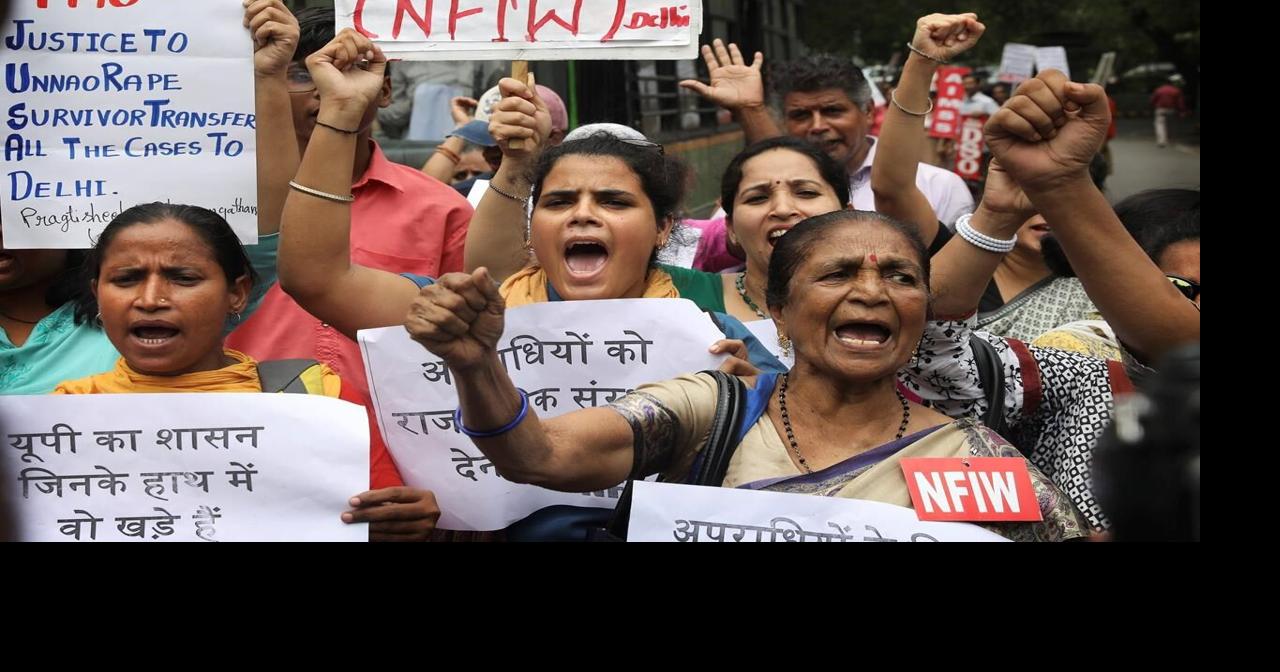 Correction: India-Rape Protest story