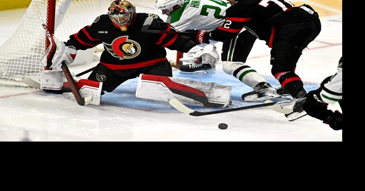 Merilainen comes up big in Senators' crease, again