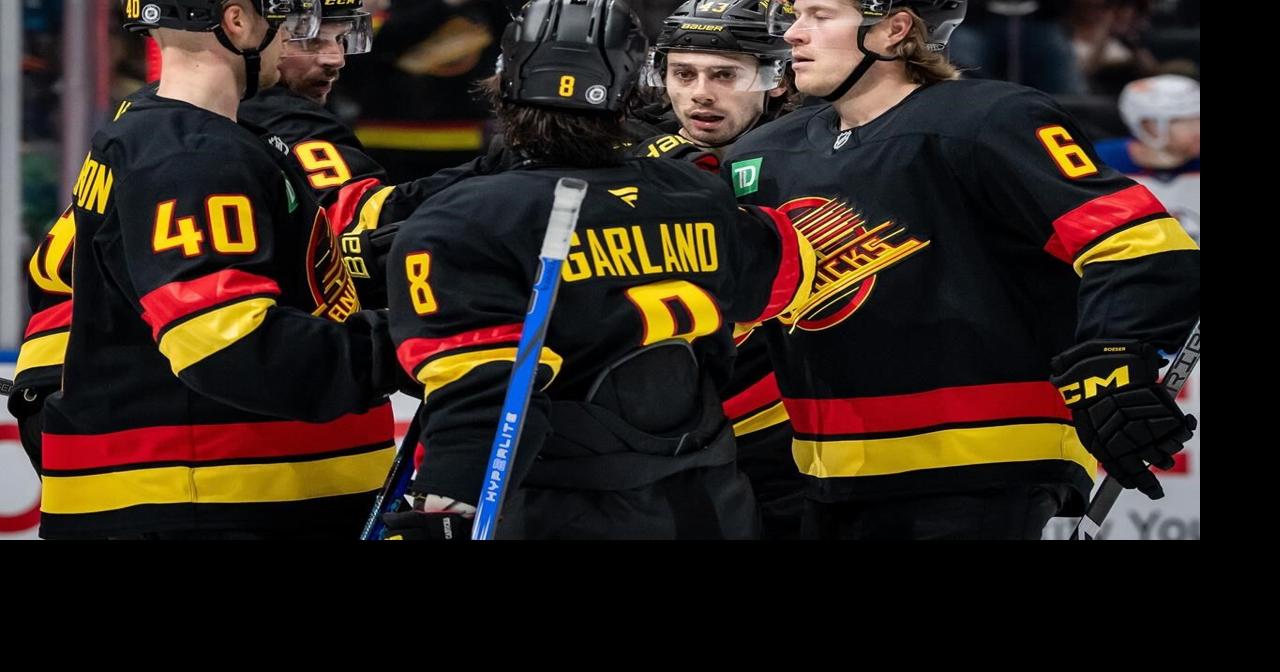 Hughes scores twice, slumping Vancouver Canucks edge Edmonton Oilers 3-2