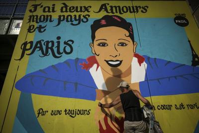 Paris unveils mural of Josephine Baker to honor her legacy