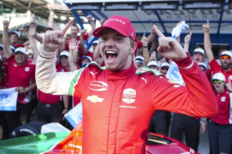 Israeli-born, Russia-raised Indy 500 pole winner Robert Shwartzman calls for peace around the world