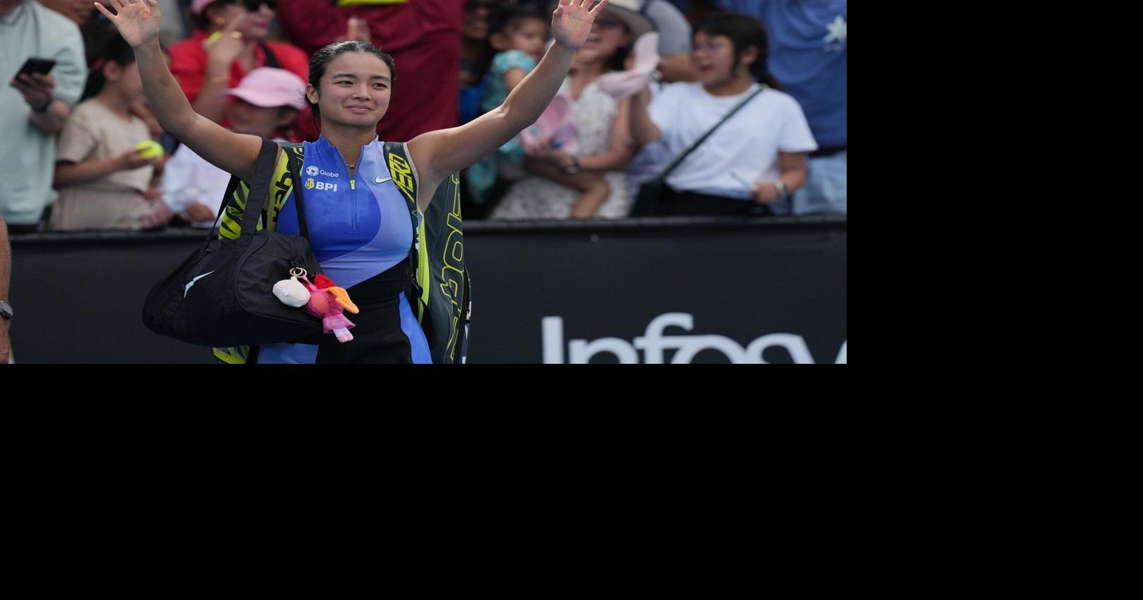 Alexandra Eala’s heart-warming Australian Open debut ends in a loss to Parks