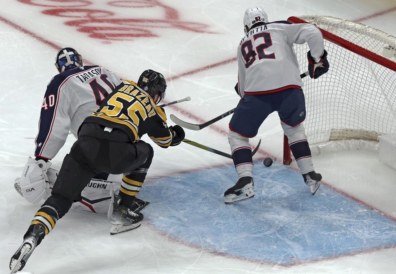 Jeremy Swayman Stops 18 Shots, David Pastrnak Scores On Breakaway As ...