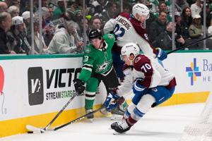 NHL-leading Avs blank Stars 2-0 for big step toward home-ice advantage throughout playoffs