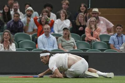 Taylor Fritz gets through another late-night five-setter to reach 3rd round at Wimbledon