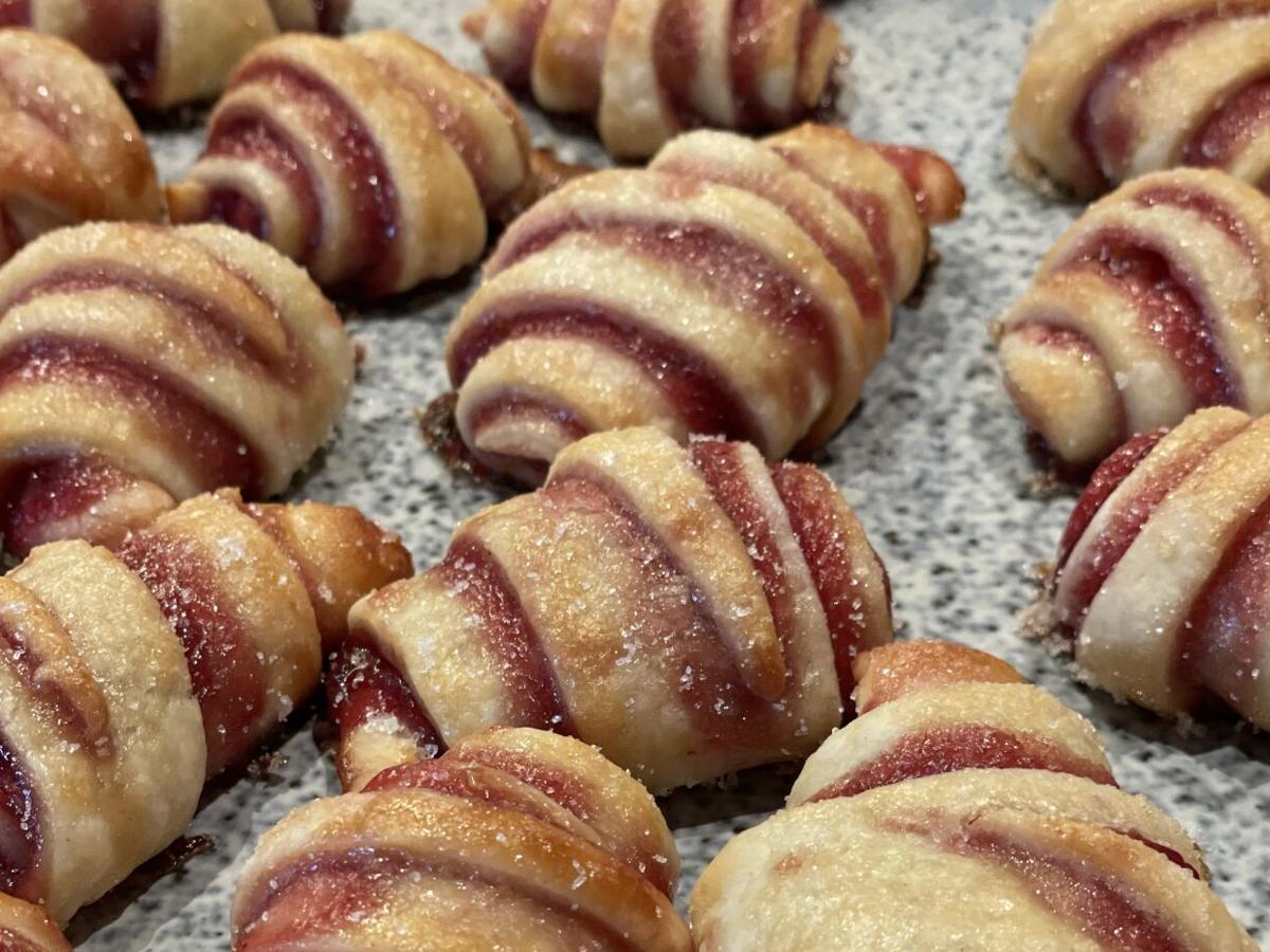 Homemade Raspberry Rugelach Raspberry rugelach cookie recipe