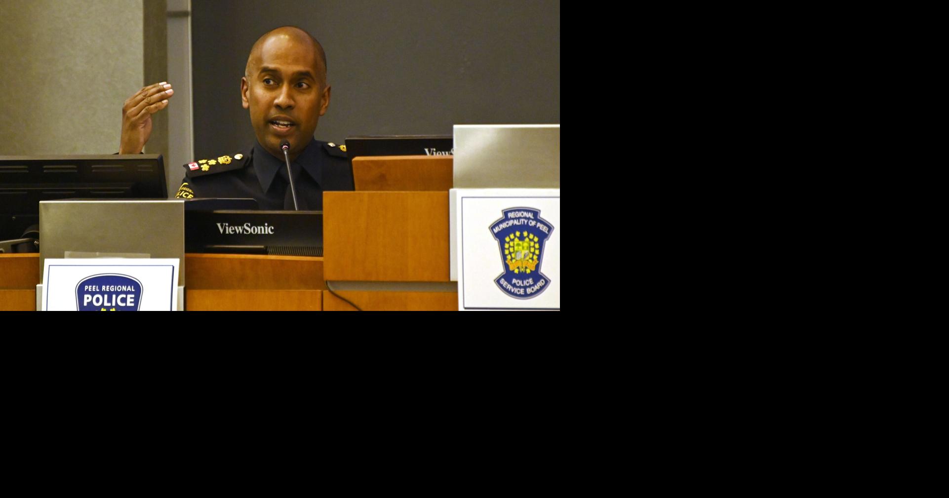 Peel police Chief Nishan Duraiappah unprecedented 23 per cent budget increase for 300 new officers shows a flawed police budget process, say critics.