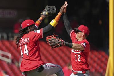 Spencer Steer homers as the Reds beat the Cardinals 6-2 in rubber game