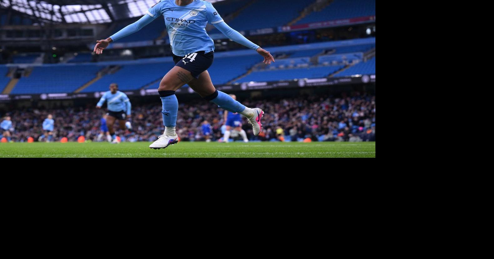 Chelsea set to relinquish Women’s Super League title after heavy loss to Man City