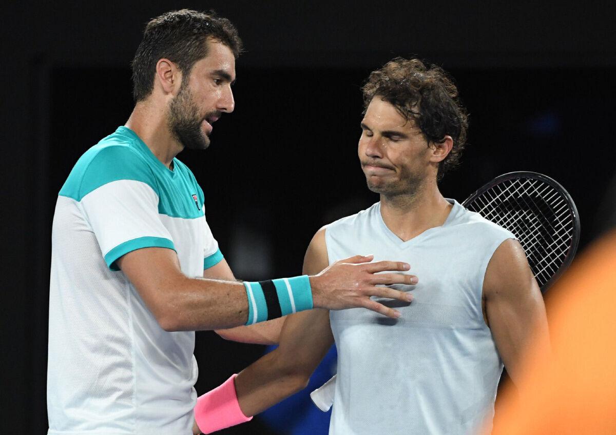 Rafael Nadal retires against Marin Cilic in Australian Open