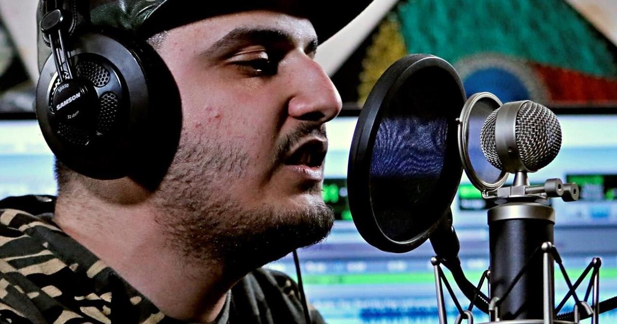 Bahrain Rapper Iraqi rapper gives angry youth in city of Basra music outlet
