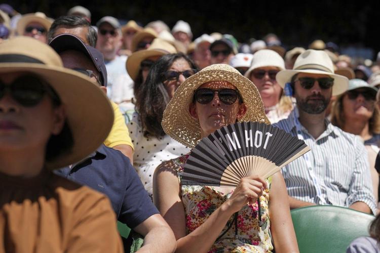 Photo highlights from Wimbledon quarterfinals and semifinals