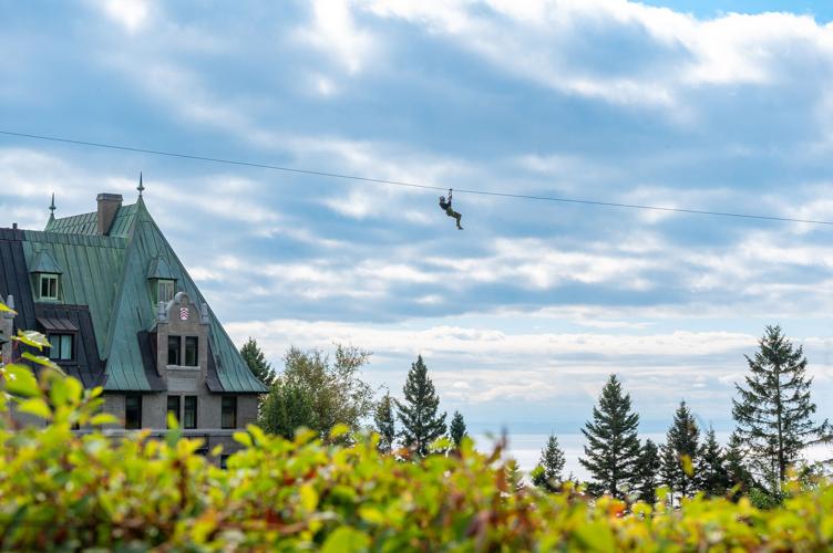 Sponsored Charlevoix Article 2 La Grande Tyrolienne Du Manoir Richelieu