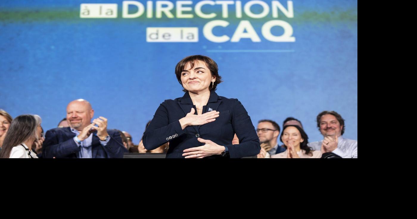 Christine Fréchette awaits swearing-in as premier after winning CAQ leadership
