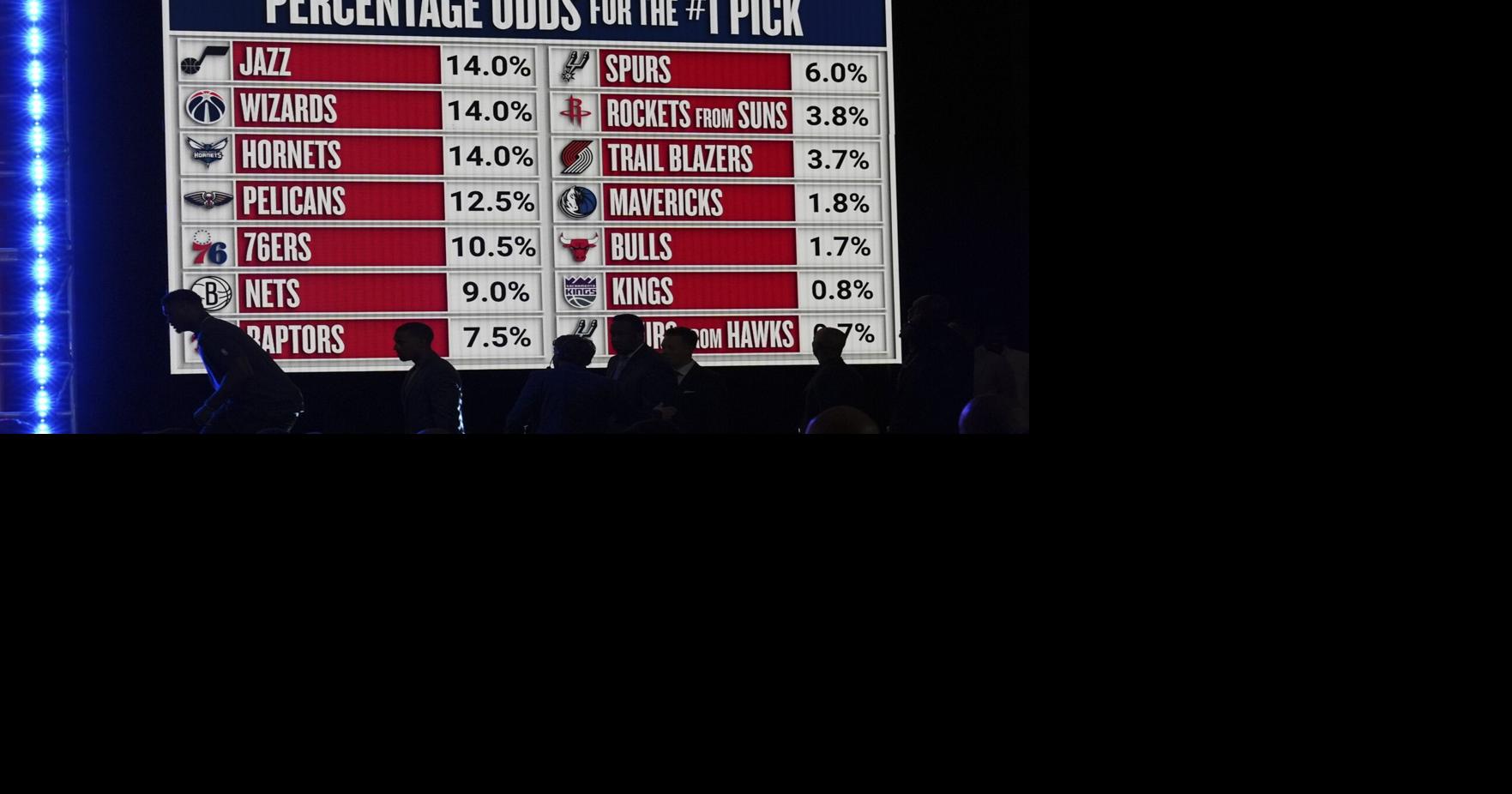 The NBA draft lottery process is usually boring. But this year’s ping-pong balls had the backroom buzzing