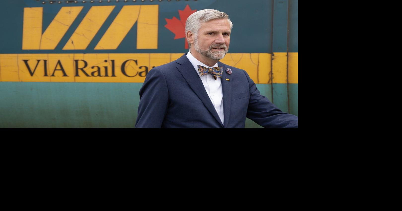 Head of Via Rail to step down in January as Canada pursues high-speed rail