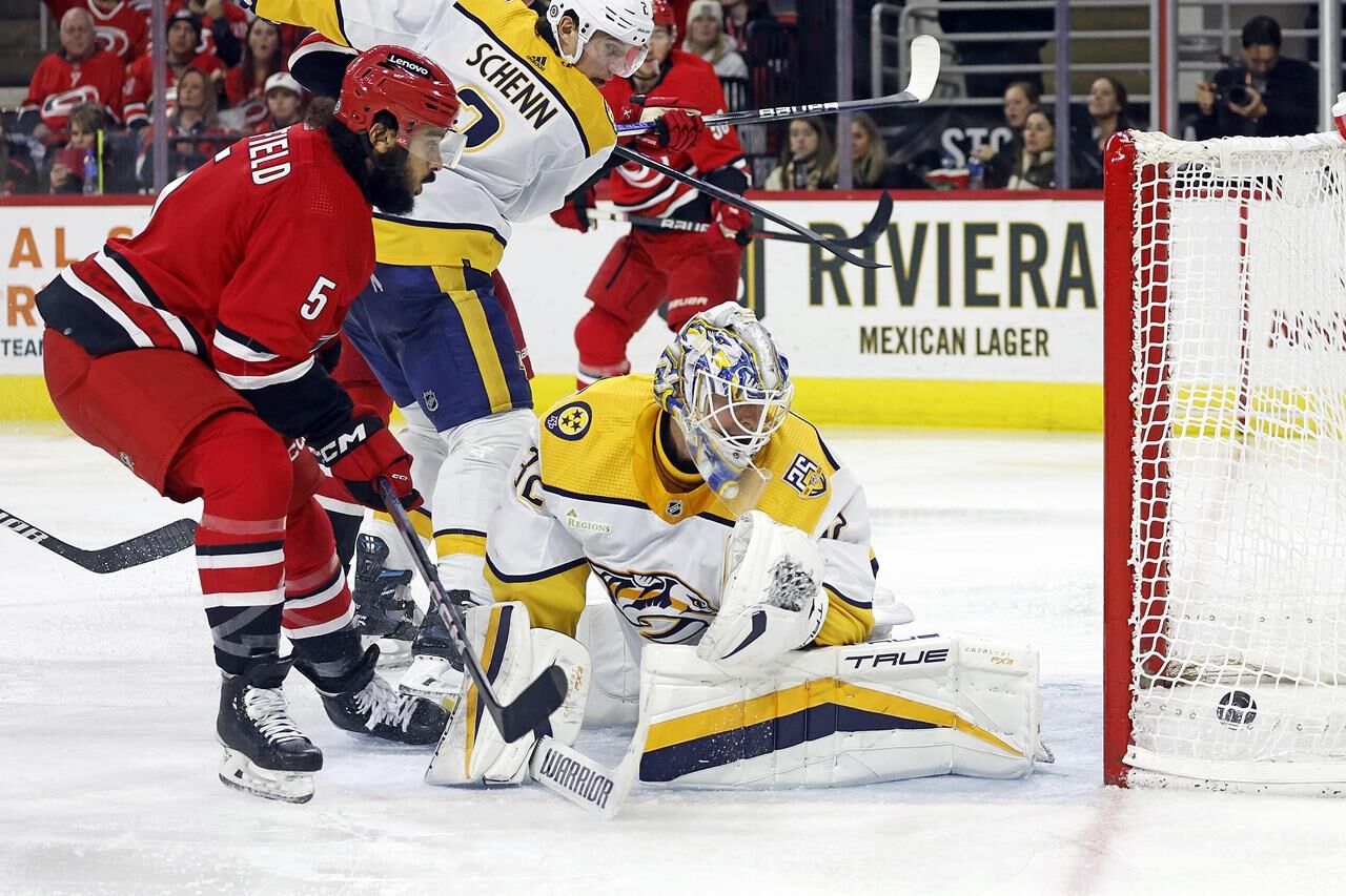 Filip Forsberg Scores 3rd OT Goal Of Season, Predators Beat Hurricanes 6-5