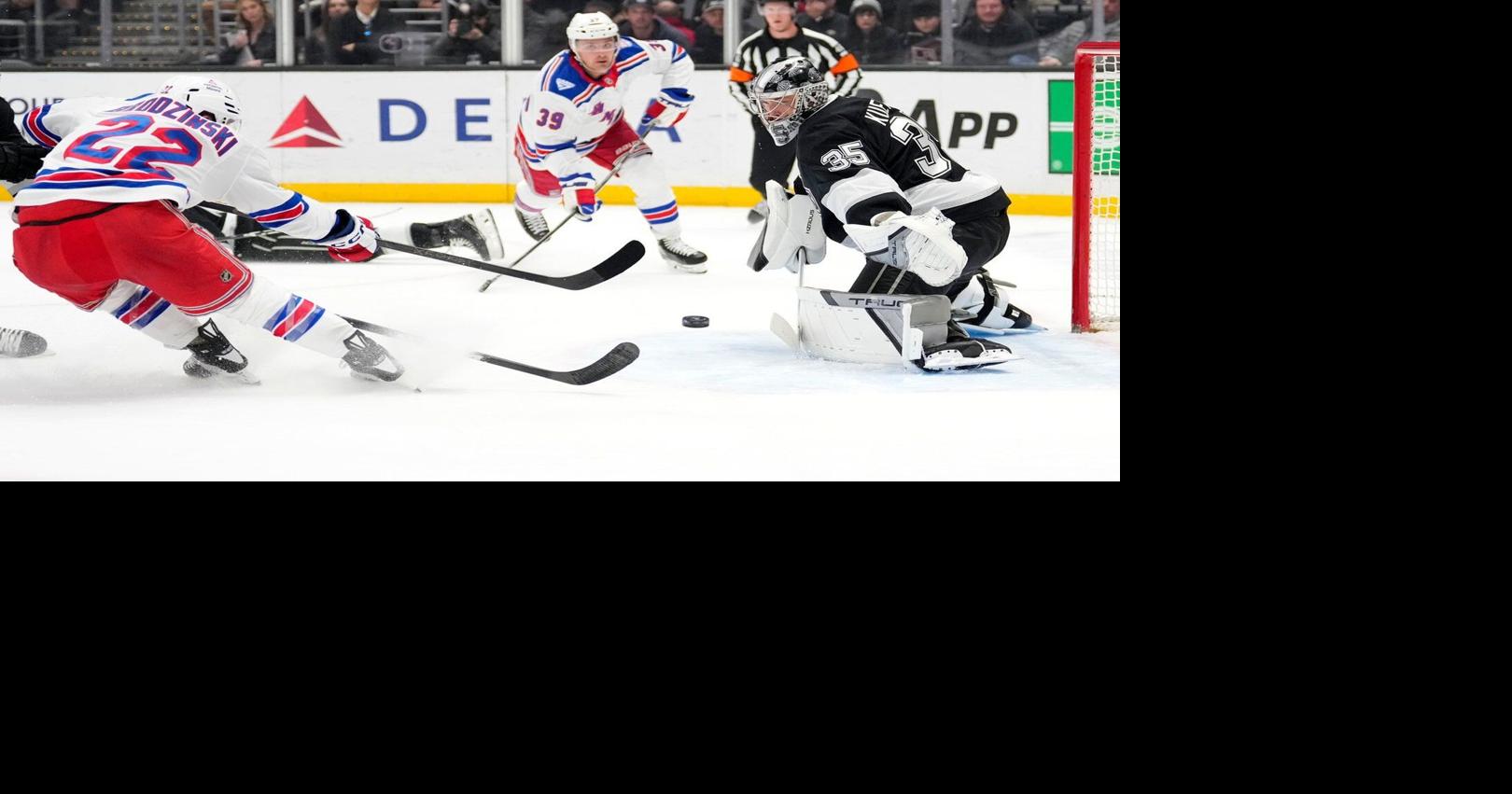 Darcy Kuemper leaves LA Kings game after collision in latest injury blow for Canadian Olympic goalie