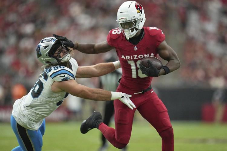Calais Campbell's sack with 26 seconds secures Cardinals' 27-22 win after huge Carolina comeback try