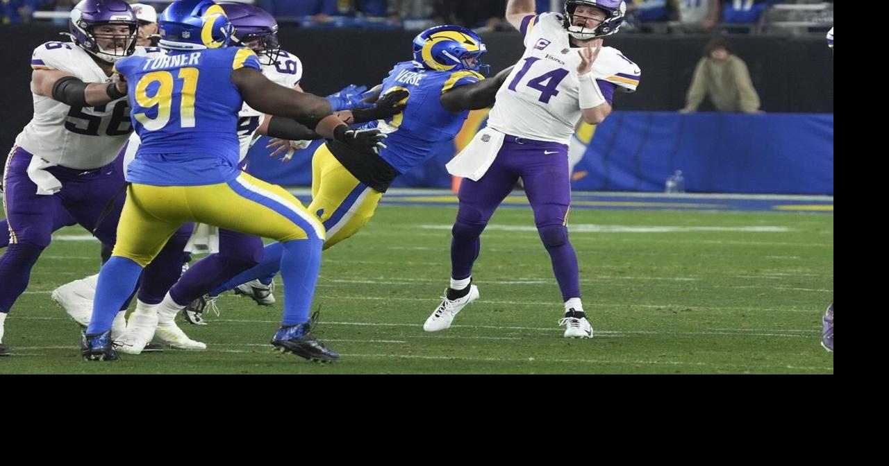 Sam Darnold's career-best season ends with a thud as he takes 9 sacks in playoff loss