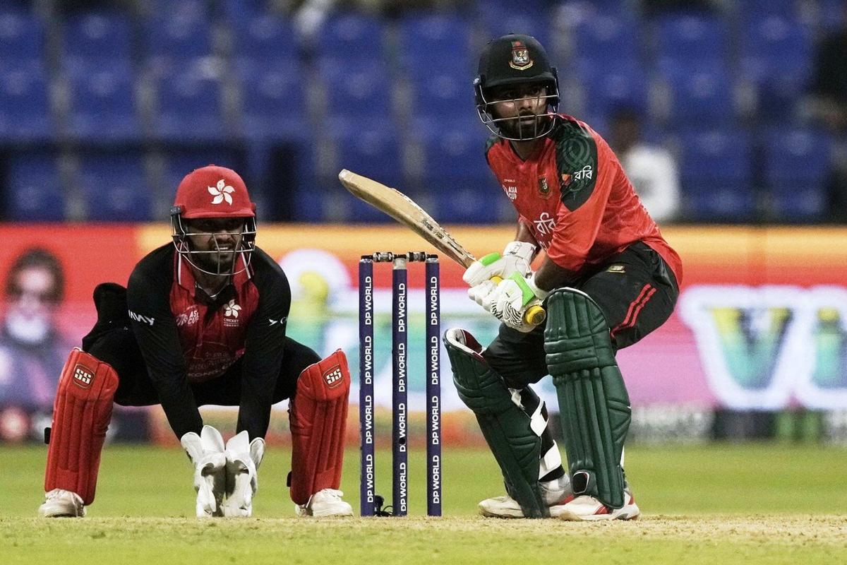Litton Das leads Bangladesh to 7-wicket win over Hong Kong in Asia Cup