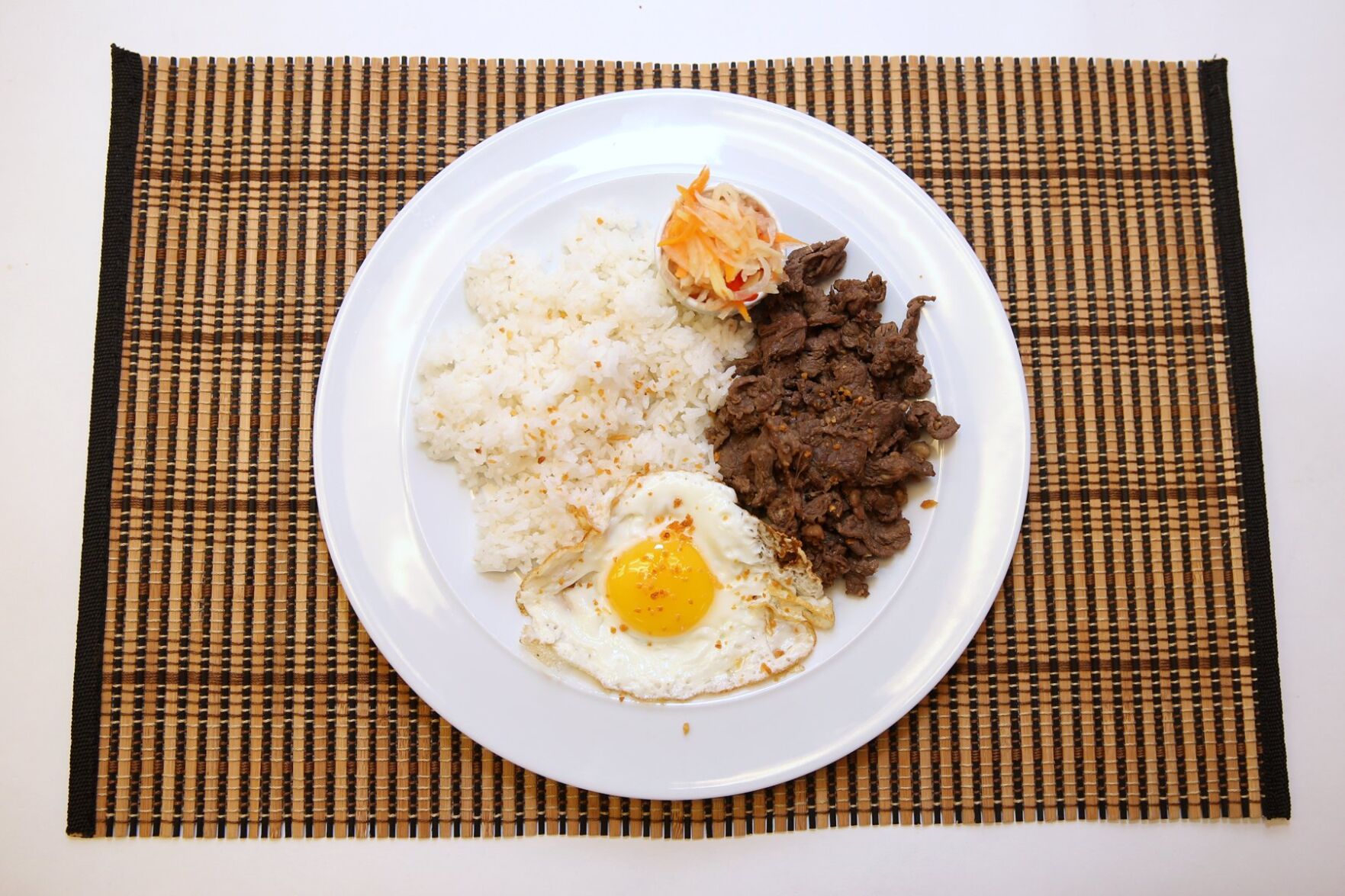 A Traditional Filipino Breakfast (Tapsilog)