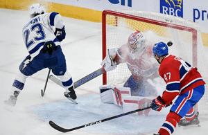 Steven Stamkos and Nicholas Paul power Lightning past Canadiens 7-4