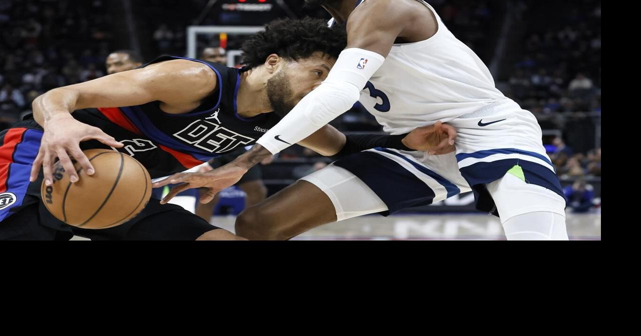 Cunningham scores a season-high 40 and Pistons win 3rd straight, 119-105 over Timberwolves