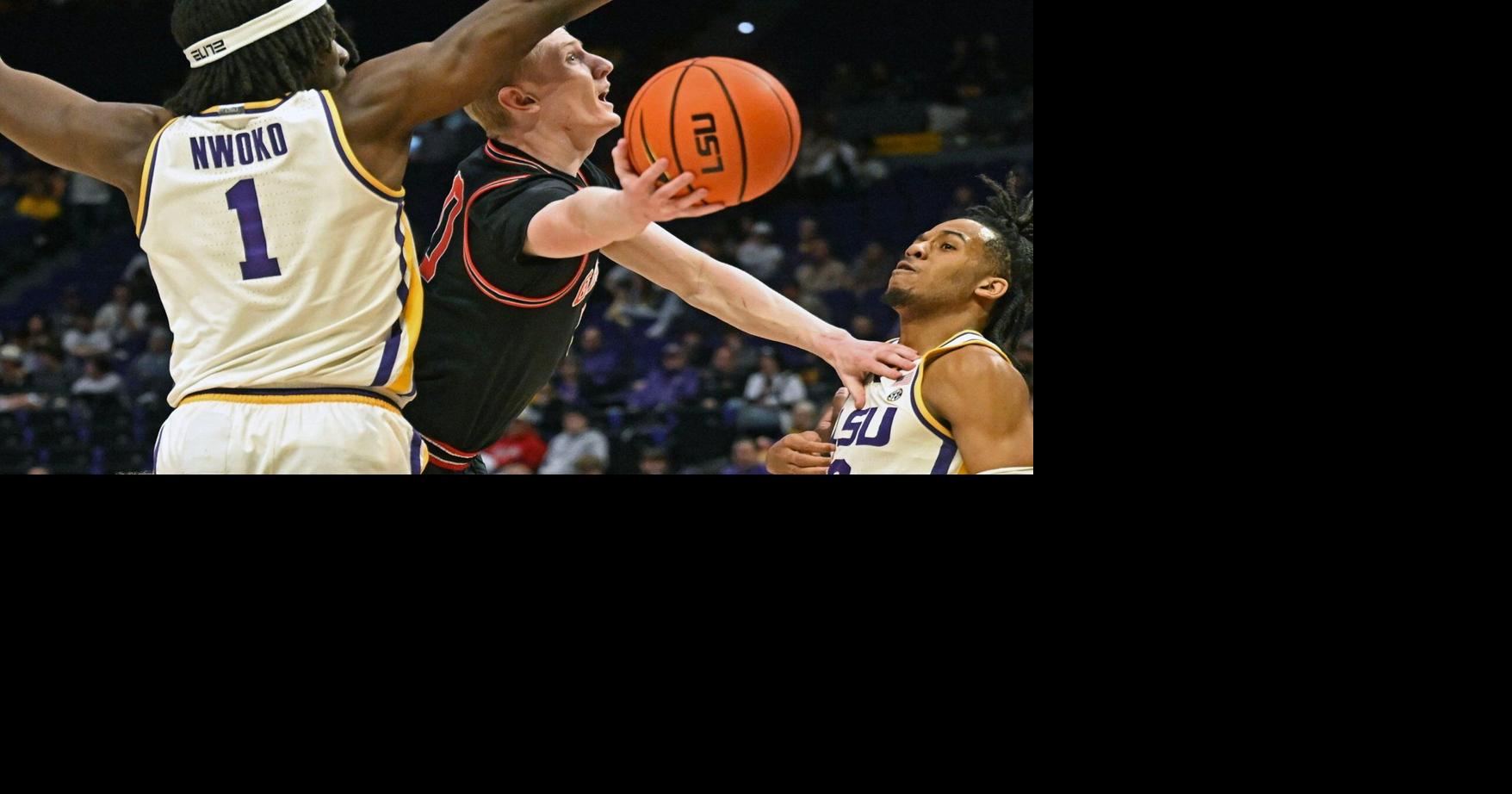 Catchings matches career high with 23 points, Georgia beats LSU 83-71 ...