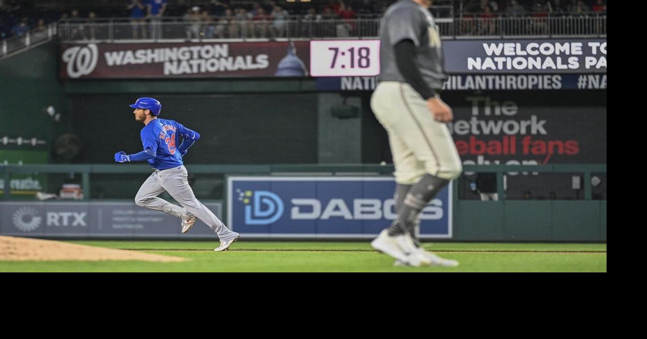 Cody Bellinger homers to cap 7-run second as Cubs take series opener from Nationals, 7-6