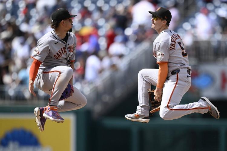 Robbie Ray moves to 7-0 with 6 strong innings, Sam Huff homers and Giants beat Nationals 3-2
