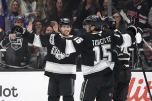 Kuemper, Kings hold red-hot Wild under wraps 4-1 to extend win streak to 5