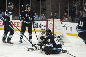 Fiala and Moore score in a 44-second span in 3rd in the Kings' 4-2 win over Utah