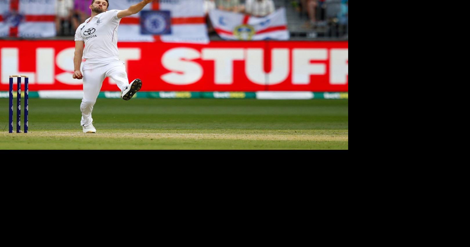 England's Mark Wood sits out training and could miss second Ashes test