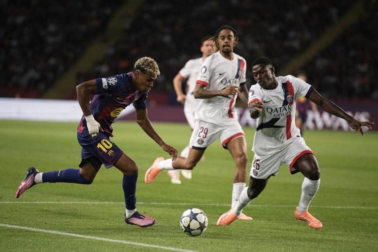 Nuno Mendes shines against Yamal as PSG beats Barcelona 2-1 in ...