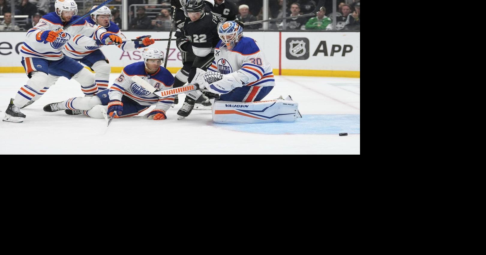 Pickard's poised play gives Edmonton Oilers confidence in first-round series