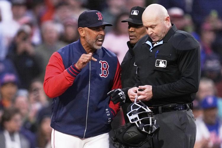 Red Sox starter Walker Buehler, manager Alex Cora ejected after arguing with ump against Mets