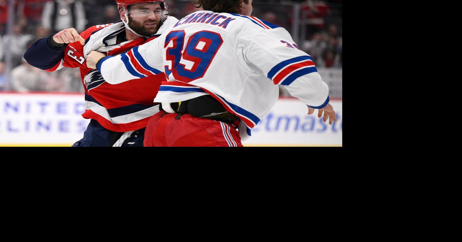 Tom Wilson has Gordie Howe hat trick in Capitals’ 6-3 win against Rangers