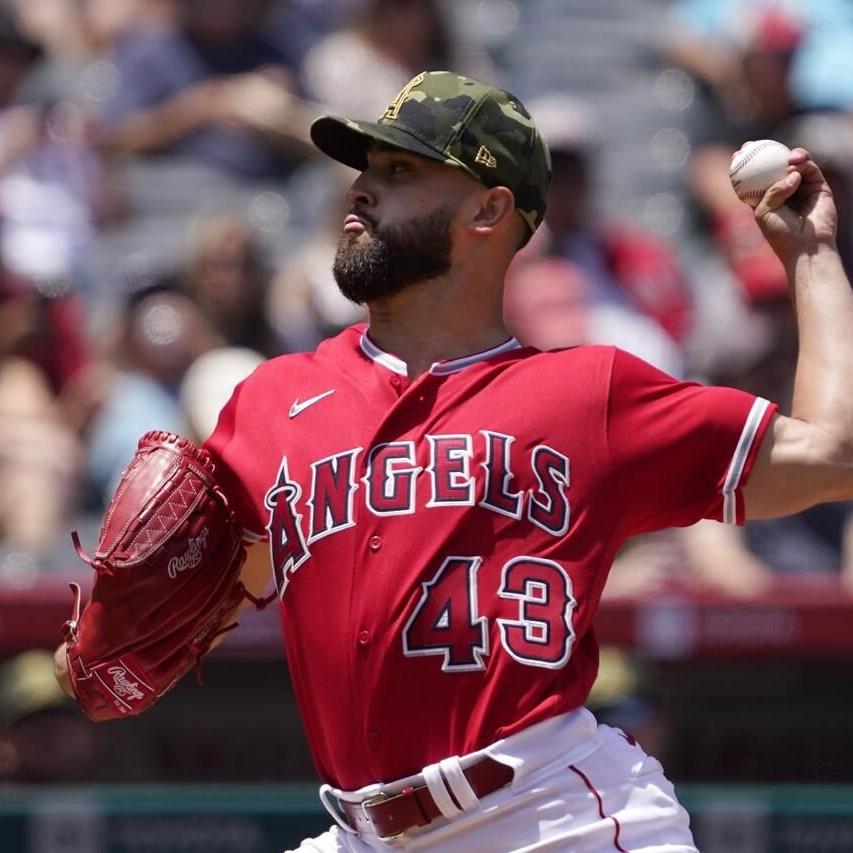 A's split doubleheader with Angels