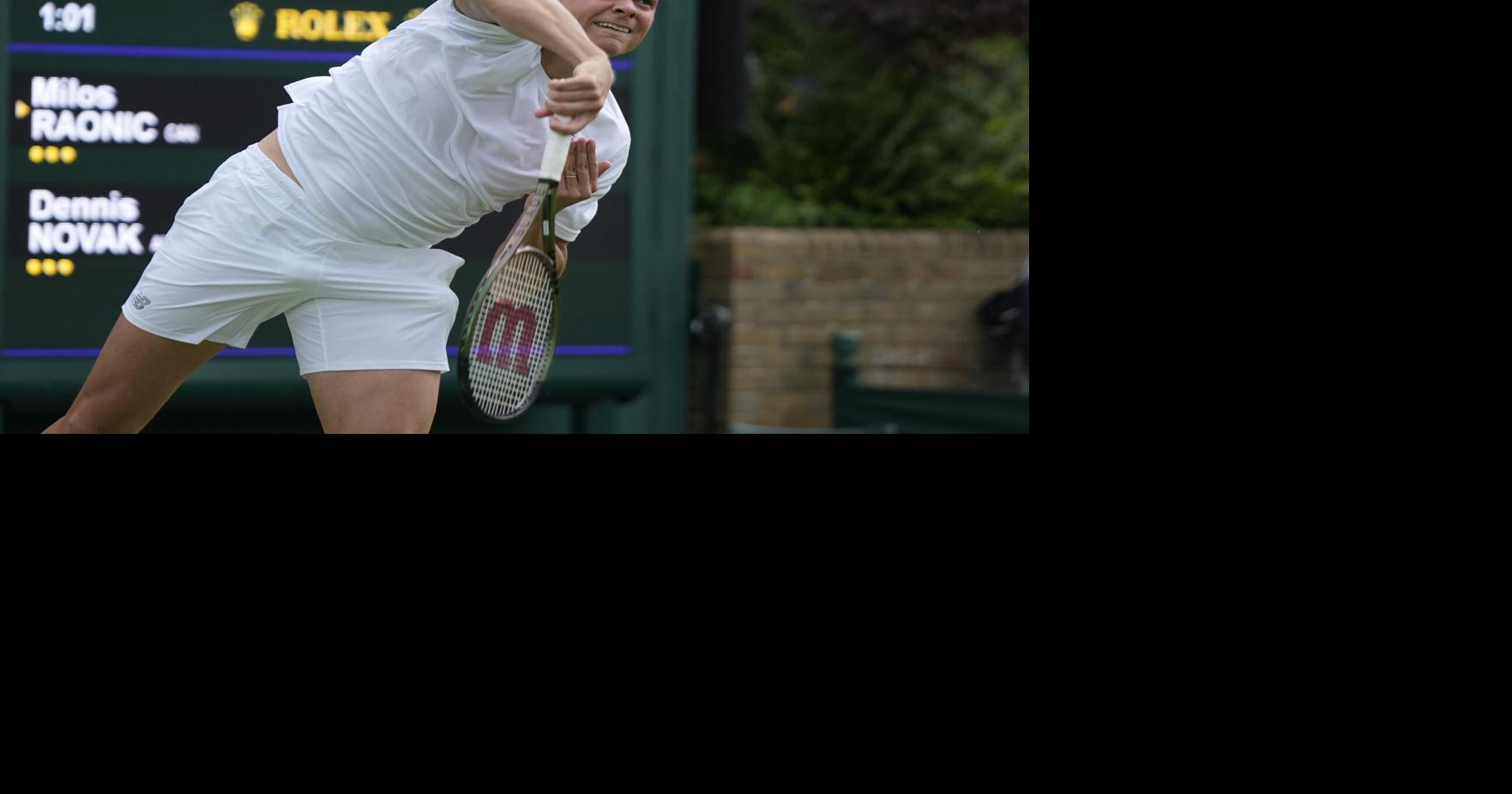 Milos Raonic vs. Tommy Paul Wimbledon odds Canadian is a slight