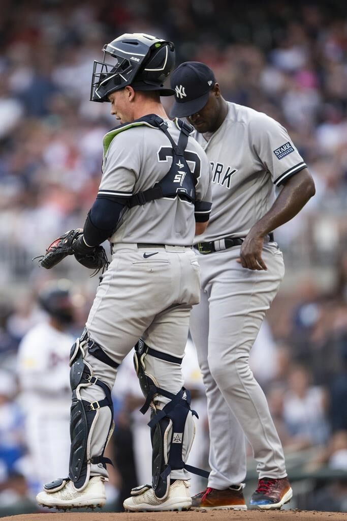 Acuña, Ozuna go deep as Braves hold slumping Yankees to just one