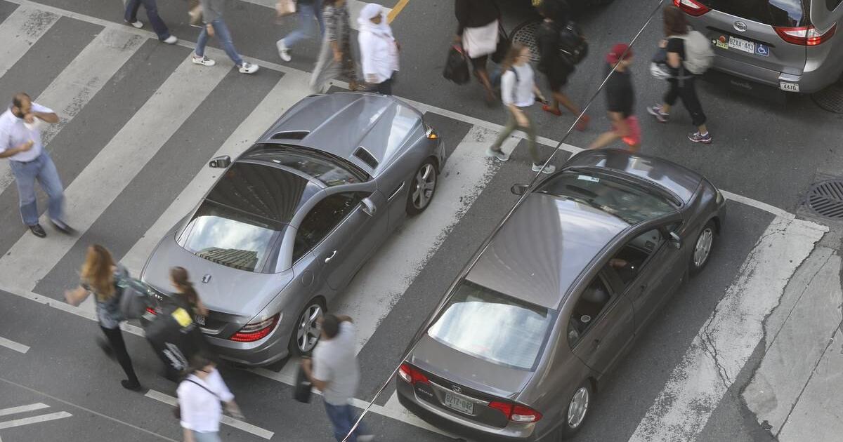 Pedestrian in life-threatening condition after being hit by car