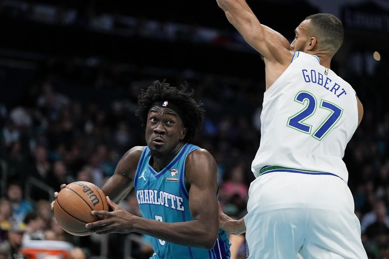 Towns scores 28, Gobert has season-high 26 and Timberwolves beat Hornets  123-117