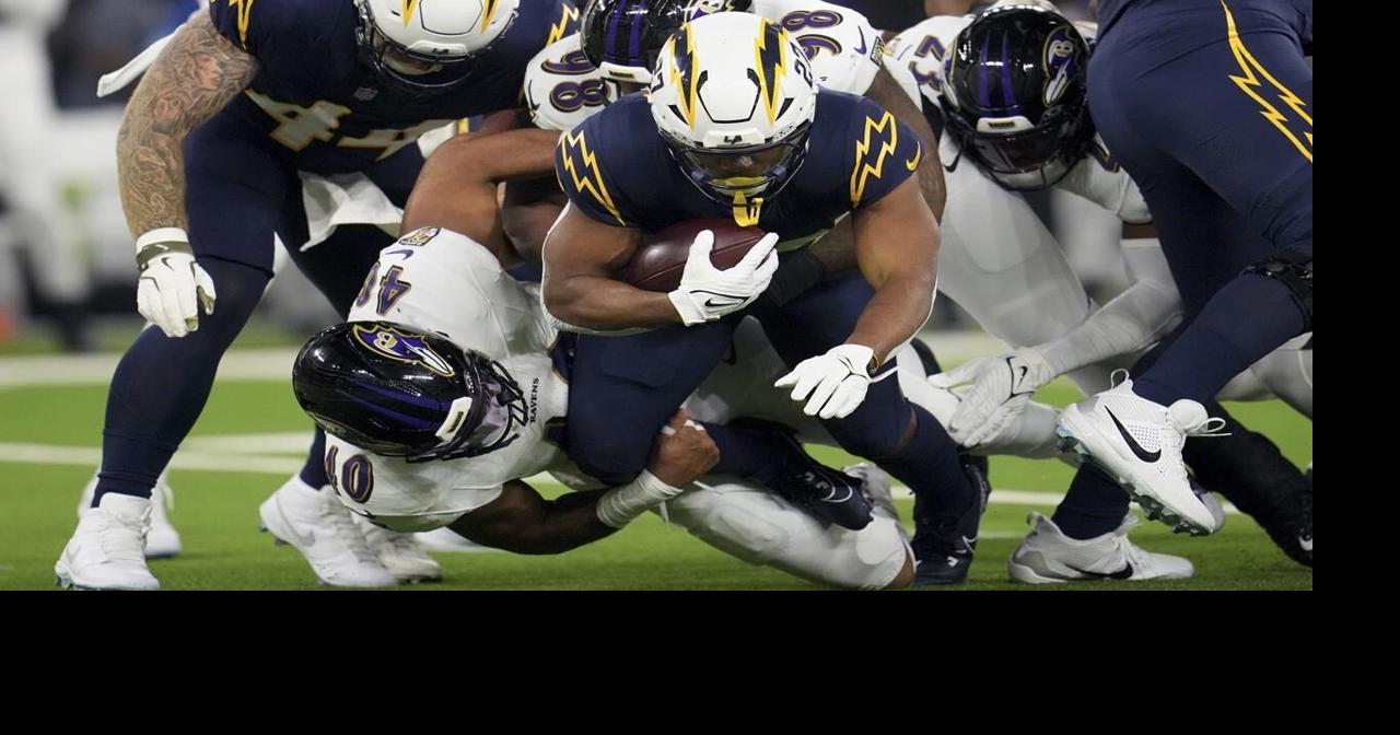 J.K. Dobbins and Alohi Gilman are placed on injured reserve by Chargers