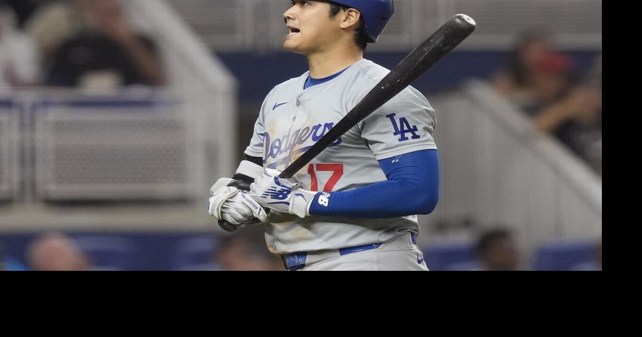 Ohtani steals 49th base in Dodgers' 8-4 win over Marlins