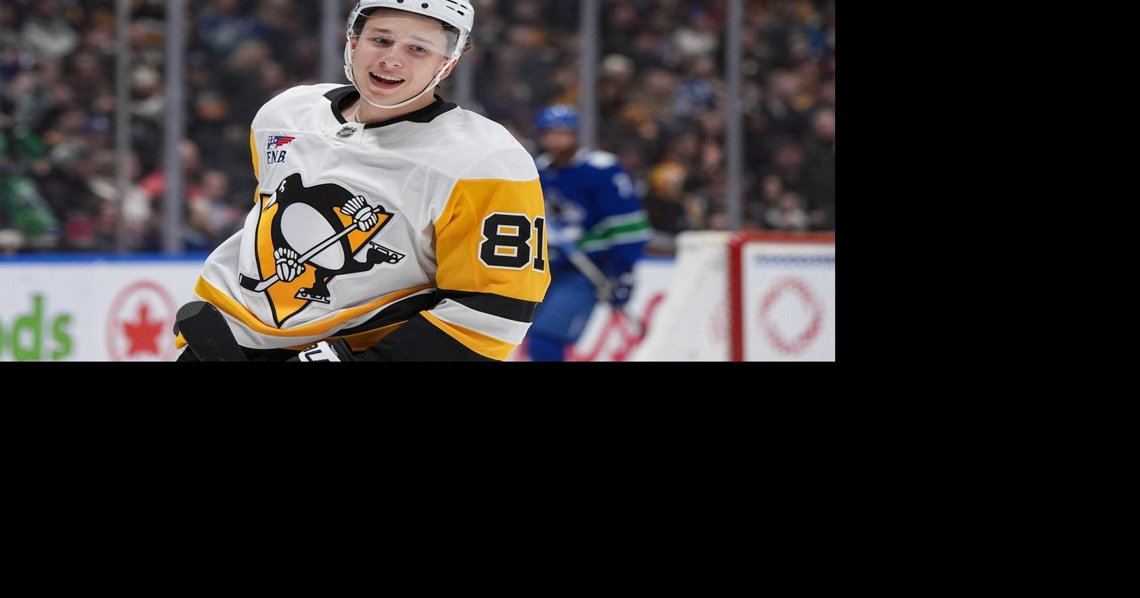 Kindel shines in homecoming, leads Penguins to 3=2 win over Canucks